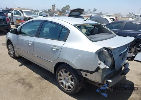 2012 Nissan Sentra 2.0 S z USA, uszkodzony, nr VIN 3N1AB6AP5CL762098